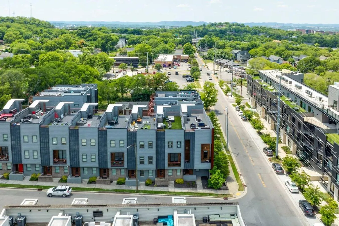 펜션 Nashvista Townhome Downtown Views 10 Comfy Beds 내슈빌 미국