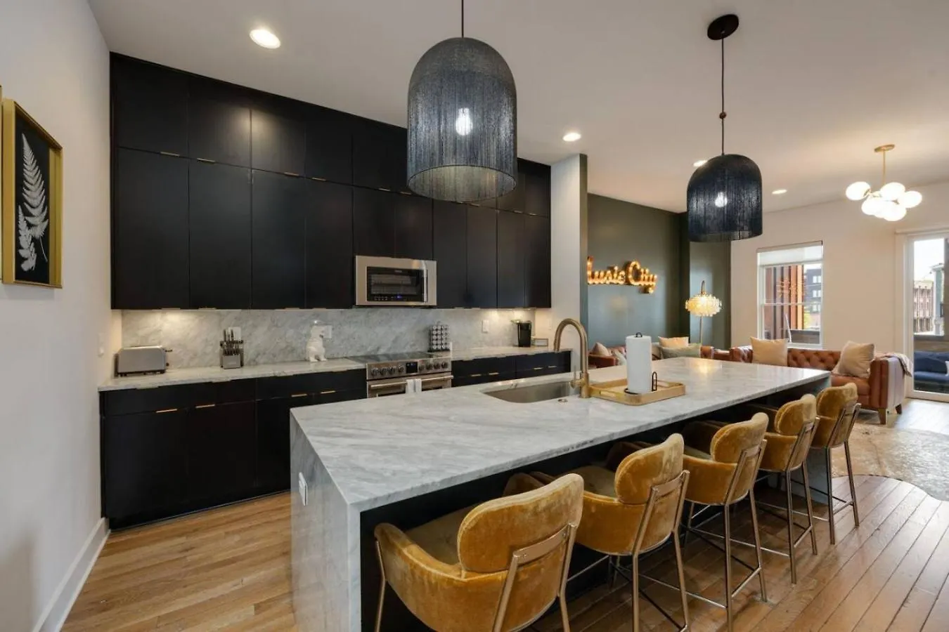 Nashvista Townhome Downtown Views 10 Comfy Beds 내슈빌 펜션